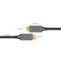 Armored HDMI 2.1 AOC, Type A to Type A Hybrid HDMI 8K Active Optical Cable