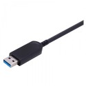 USB 3.1 Gen 2 Type-A Male to Type-B Male 10G Hybrid Active Optical Cable, Backward Compatible