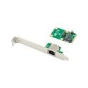 Mini PCI Express 1-port RJ45 Gigabit Ethernet Network Adapter with Realtek RTL8111F Chip