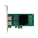 PCIe x1 2-port RJ45 Intel NHI350AM2 Chipset Gigabit Ethernet Network Interface Card