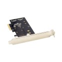 PCIe 3.0 x4 1-port M.2 B-key & 4-port SATA III Expansion Card