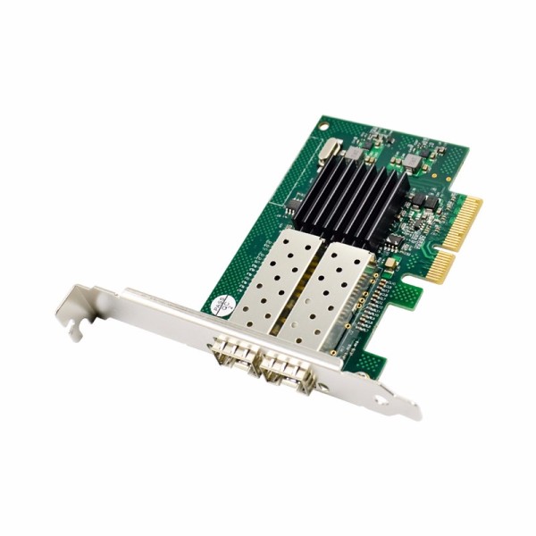 PCIe x4 Dual SFP Port Intel JL82576EB Chipset Gigabit Ethernet Network Adapter