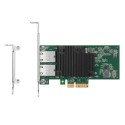 10GBase-T Dual Copper Port Intel X550-AT2-BASED Low Latency Ethernet Network Interface Card