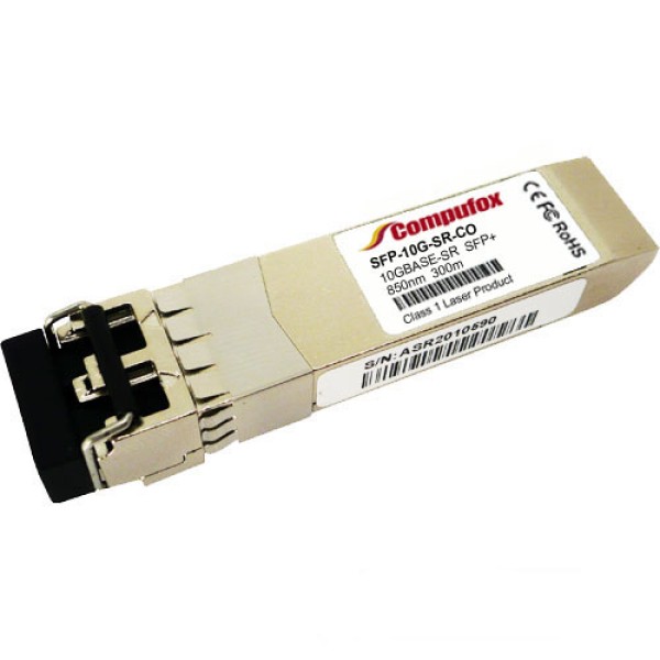 Cisco SFP-10G-SR Compatible 10GBASE-SR SFP+ Transceiver (MMF, 850nm, 300m, LC, DOM)