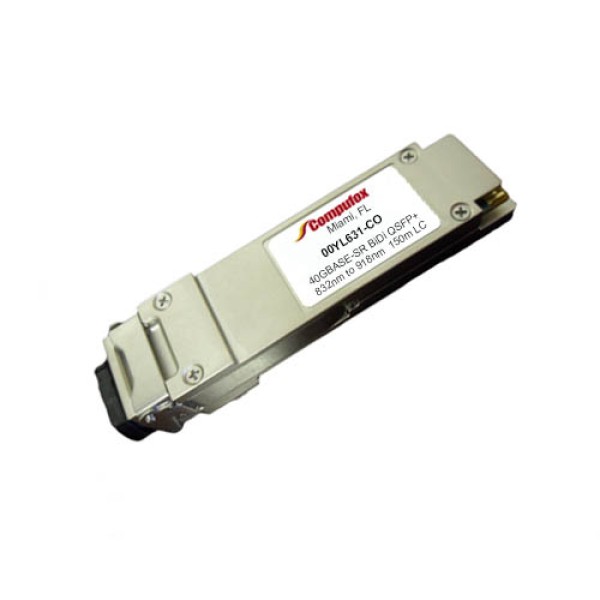 IBM QSFP-40G-SR-BD Compatible 40GBASE-SR BiDi Duplex Transceiver (MMF, 832nm - 918nm, 150m, LC)