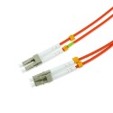 Armored Duplex OM2 50/125 Multimode Fiber Optic Patch Cable