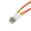 Armored Duplex OM4 50/125 Multimode Fiber Optic Patch Cable